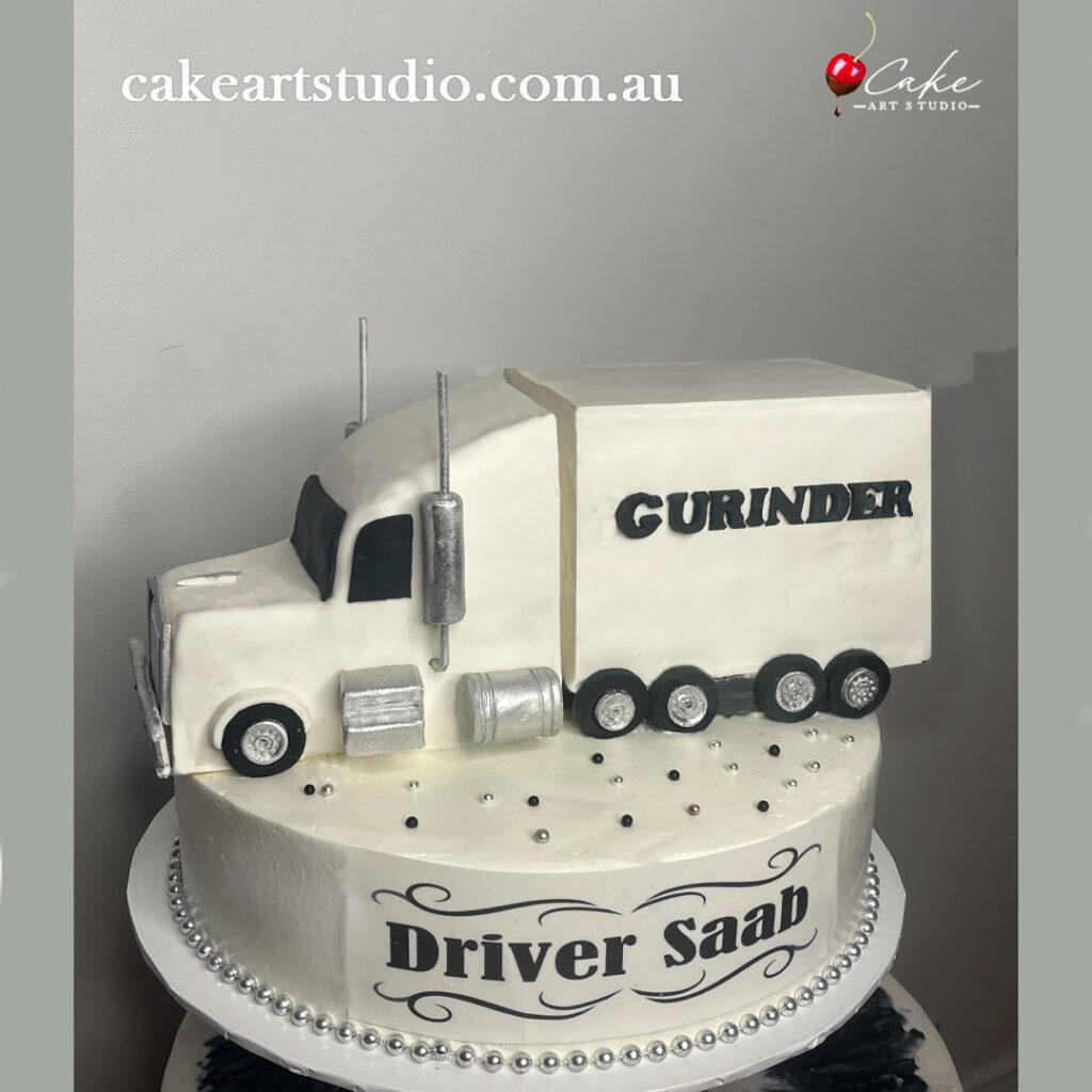 Retirement Cake for Truck Driver